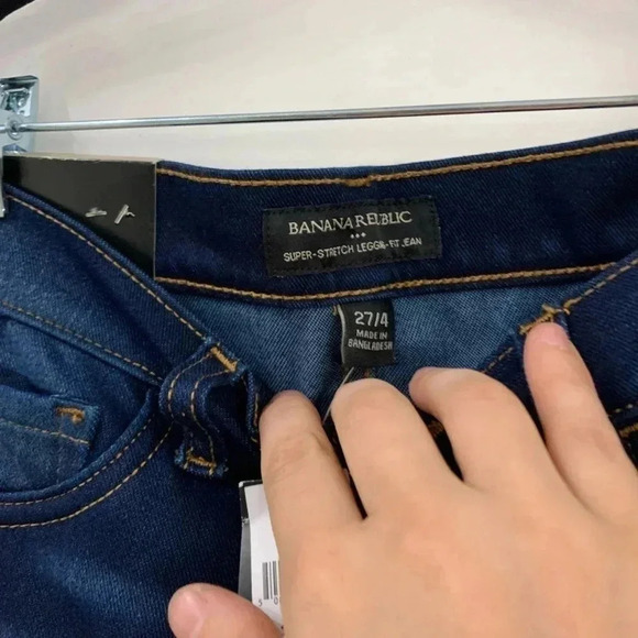 High Rise Banana Republic Jeggings sz 27 / 4 / skinny - Picture 7 of 9